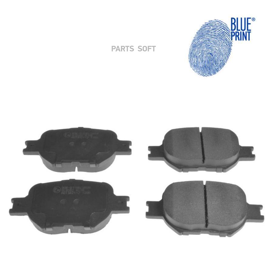 BLUE-PRINT ADT342112 К-т дисков. тормоз. колодок 1шт