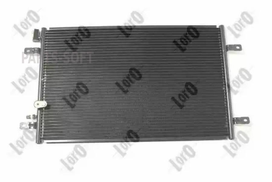 LORO 053-016-0026 Радиатор кондиционера AUDI A6 C6 04- 2.0 Tdi BLACK