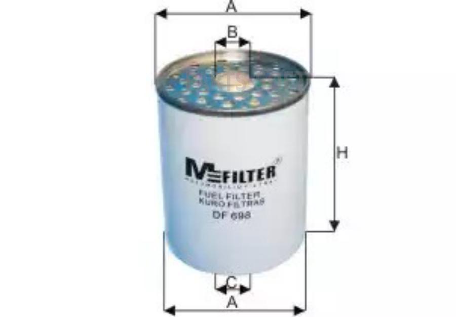 M-FILTER DF698 Топливный фильтр 1шт