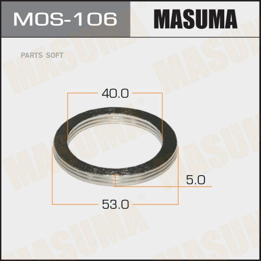 Кольцо Глушителя 40x53 Masuma Mos-106 Masuma арт. MOS-106