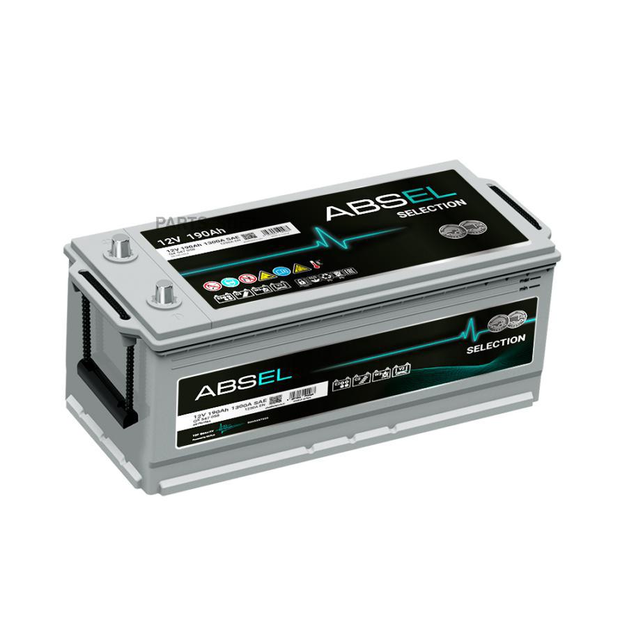 Аккумулятор Absel Selection 12V 190Ah 1250A (518X223x195) Оп ABSEL арт. QX547058