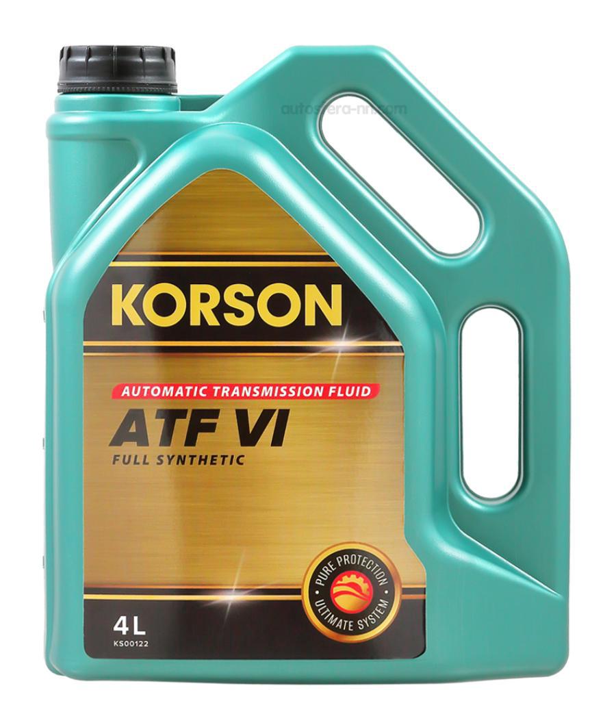 KORSON KS00122 ATF VI FULL SYNTHETIC 4л (авт. транс. синт. масло)