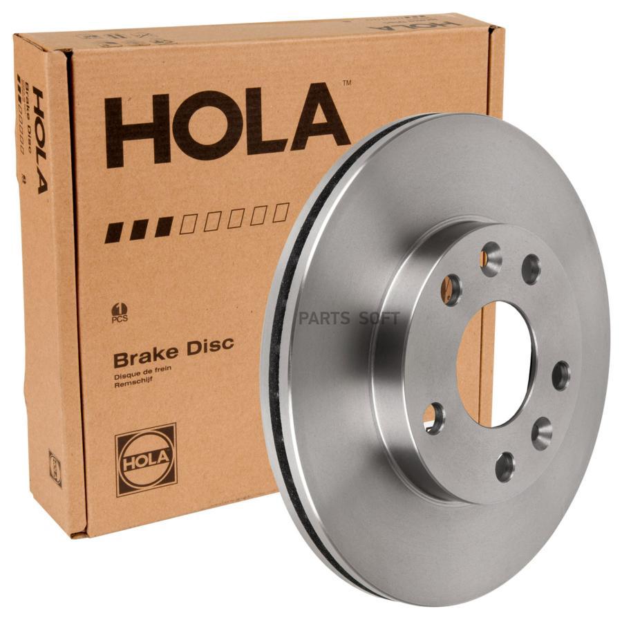 HOLA HD959 Тормозной диск RENAULT Duster I (HS) 1.6 16V (-ESP), 2.0 (-ABS), Duster I (HM) 1.6 (+ESP), 2.0 (+AB