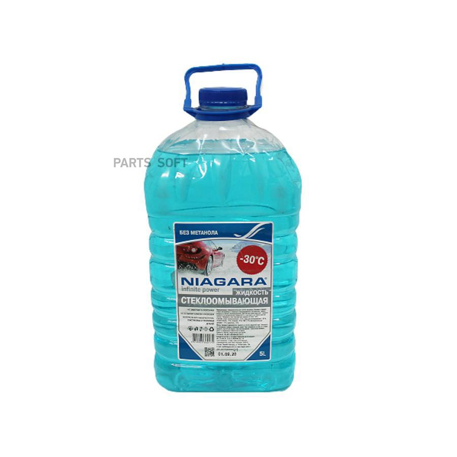 Жидкость Омывателя Незамерзающая Ниагара Red Bubble (-30 C) 5Л Шт NIAGARA арт. 001006009010