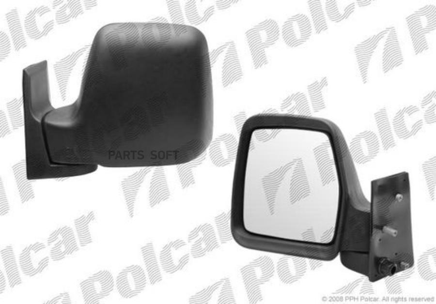 POLCAR 239551E Зеркало внешнее левое Peugeot Expert. /ручн/