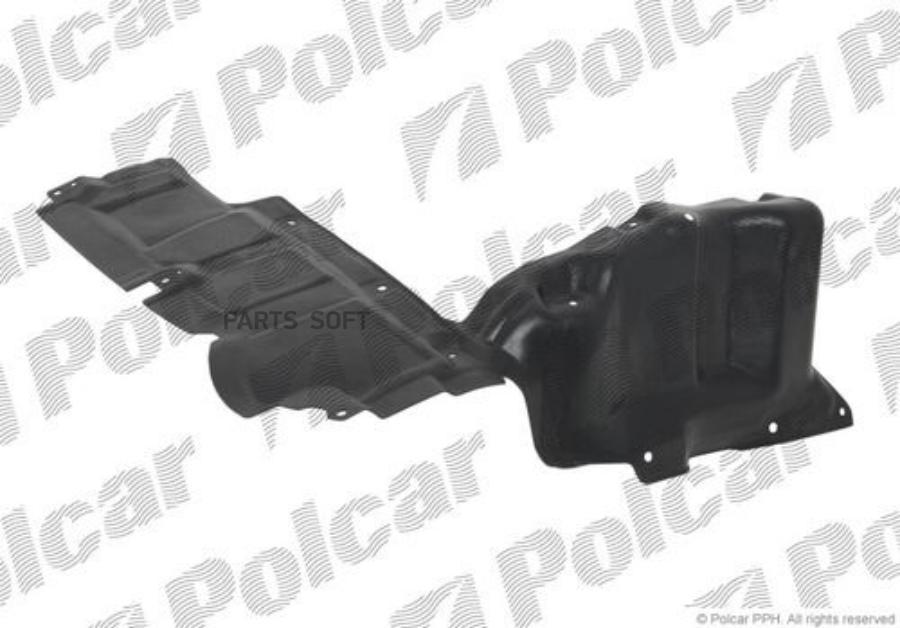 POLCAR 81253461 Защита двигателя боковая правая Avensis T25