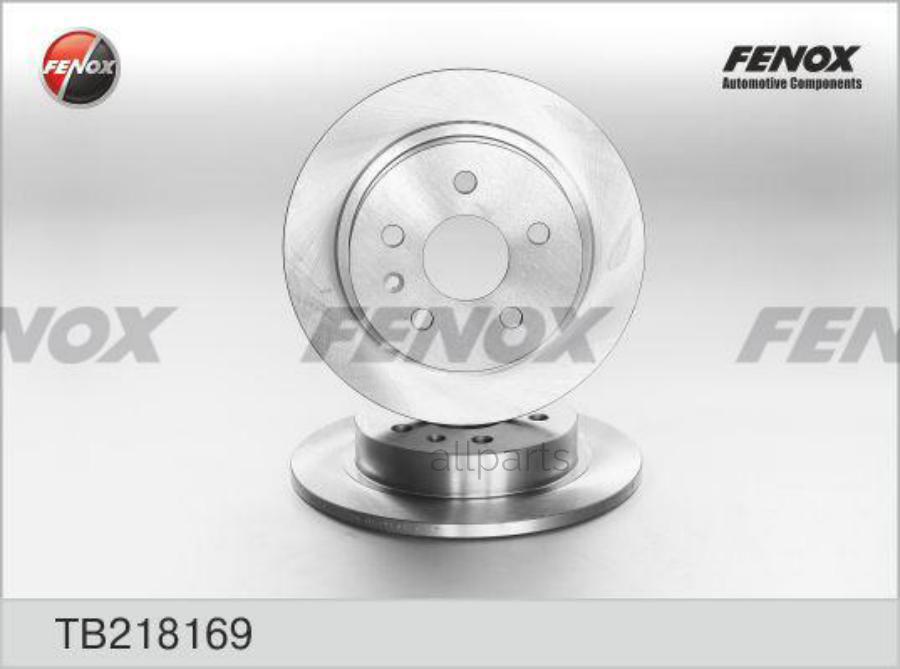 FENOX TB218169 TB218169_диск тормозной! задн.\ Opel Insignia 1.6-2.8 08>