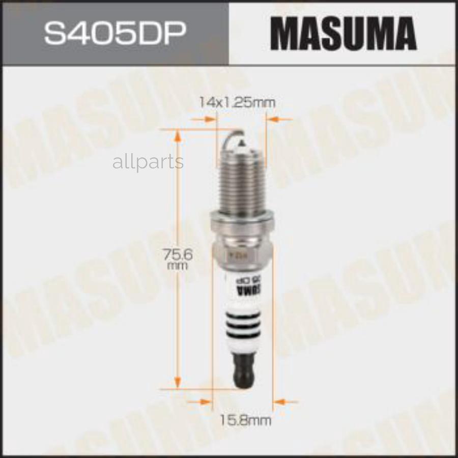MASUMA S405DP Свеча зажигания DOUBLE PLATINUM