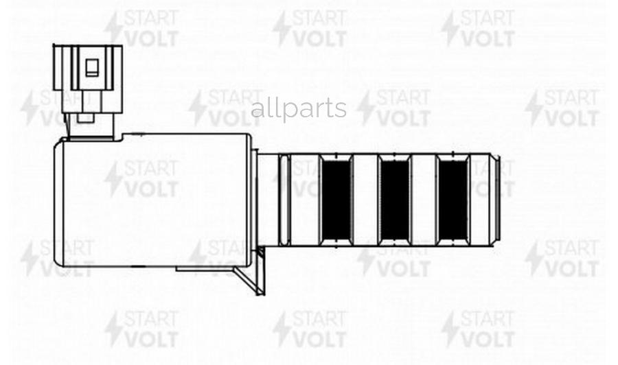 STARTVOLT SVC 0302 Клапан электрорегулятора фаз ГРМ Honda CR-V (95-) 2.0i после кат. STARTVOLT SVC 0302