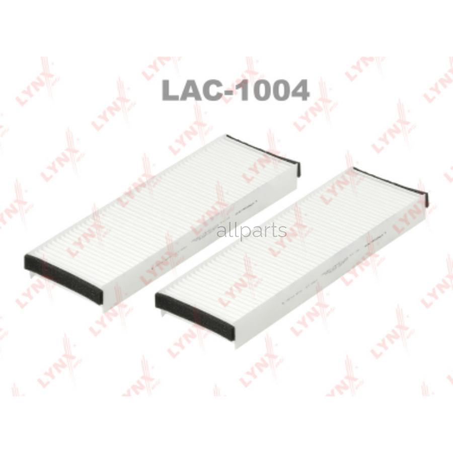 LYNXAUTO LAC-1004 Фильтр салонный (комплект 2 шт.)